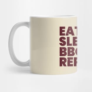 Eat Sleep BBQ! Mug